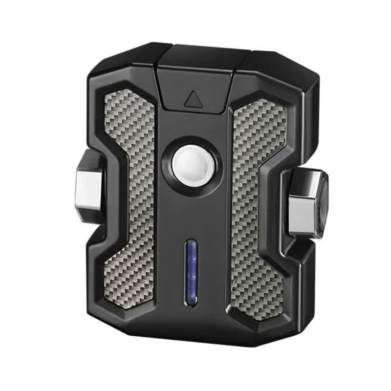 فندک پلاسما مدل اسپینری چراغ سه حالته فلزی