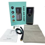 پمپ باد و پاور بانک چراغ قوه دار مدل CX-619