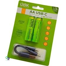 باتری ﻗﻠﻤﯽ ﺷﺎﺭﮊﯼ ۲۲۰۰ ﻣﯿﻠﯽ TYPE-C DPK