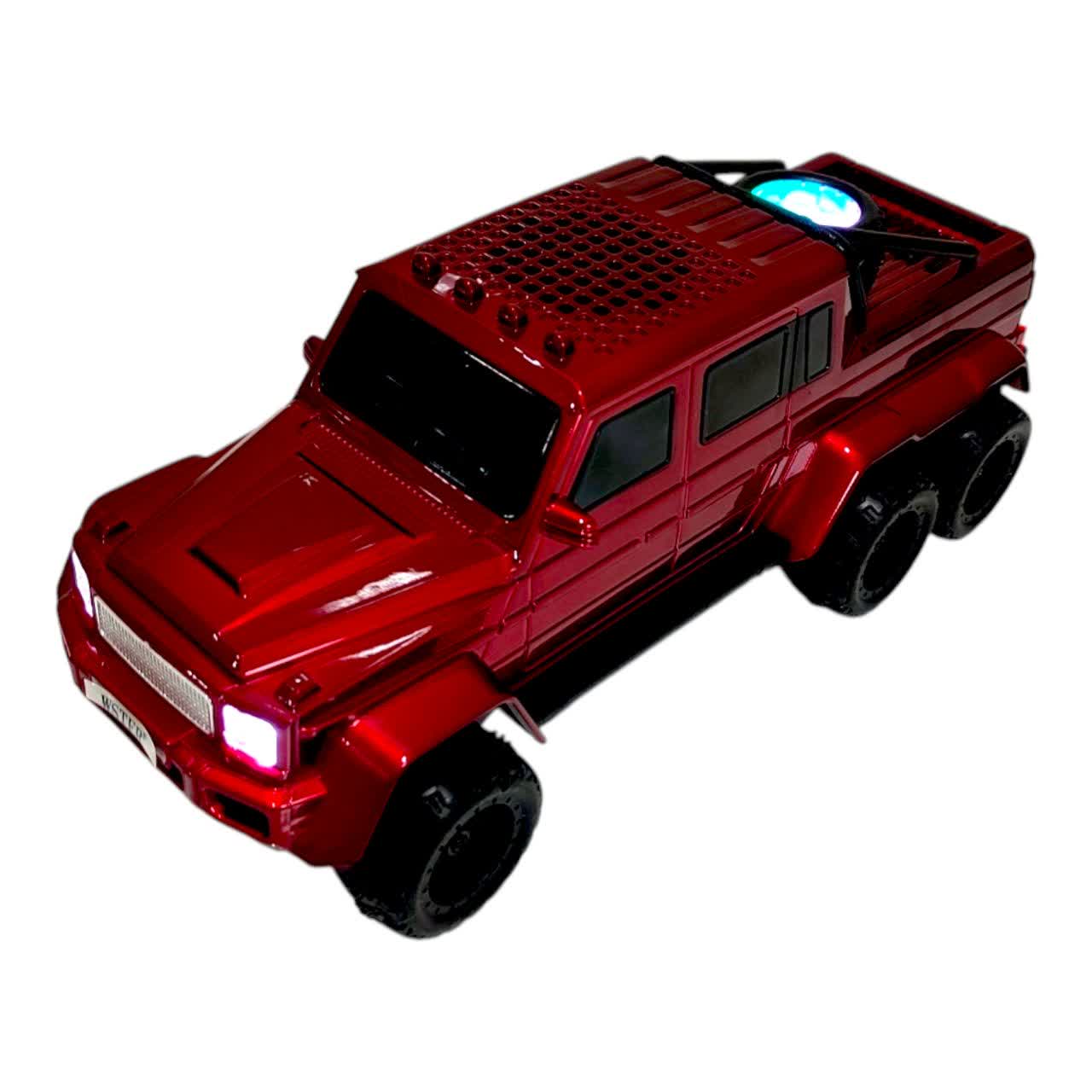 اسپیکر بلوتوثی ماشینی قابل حمل وستر طرح بنز آفرود مدل WSTER Blutooth Speaker WS-G63