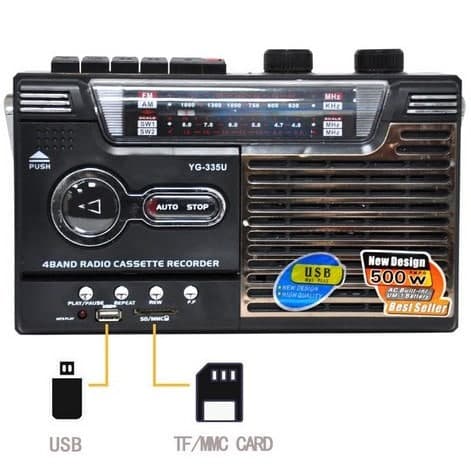 رادیو کاست خور پوکسینگ px-335Bt Radio kaset khor PUXING Px-335bt