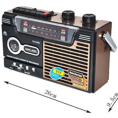 رادیو کاست خور پوکسینگ px-335Bt Radio kaset khor PUXING Px-335bt