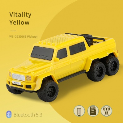 اسپیکر بلوتوثی ماشینی قابل حمل وستر طرح بنز آفرود مدل WSTER Blutooth Speaker WS-G63