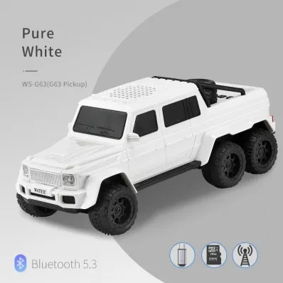 اسپیکر بلوتوثی ماشینی قابل حمل وستر طرح بنز آفرود مدل WSTER Blutooth Speaker WS-G63