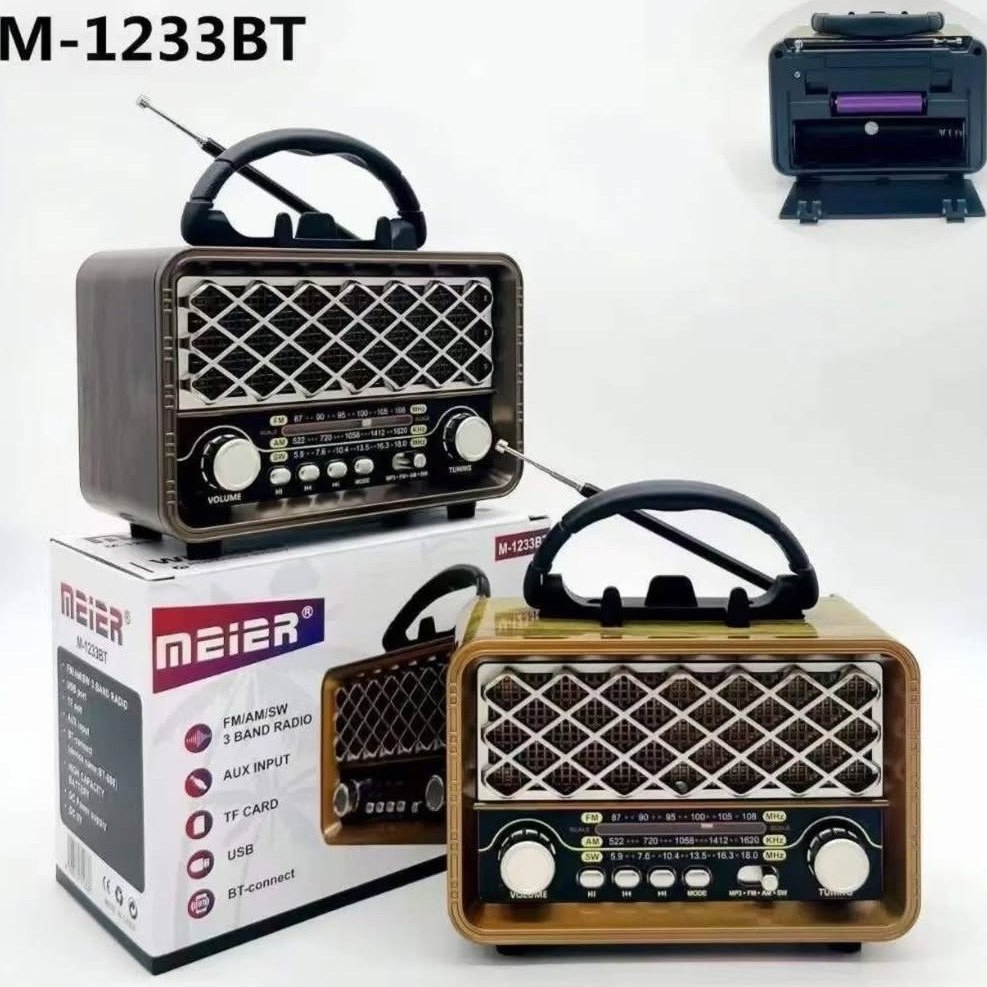 ﺭﺍﺩﯾﻮ ﺍﺳﭙﯿﮑﺮ Meier M-1233bt